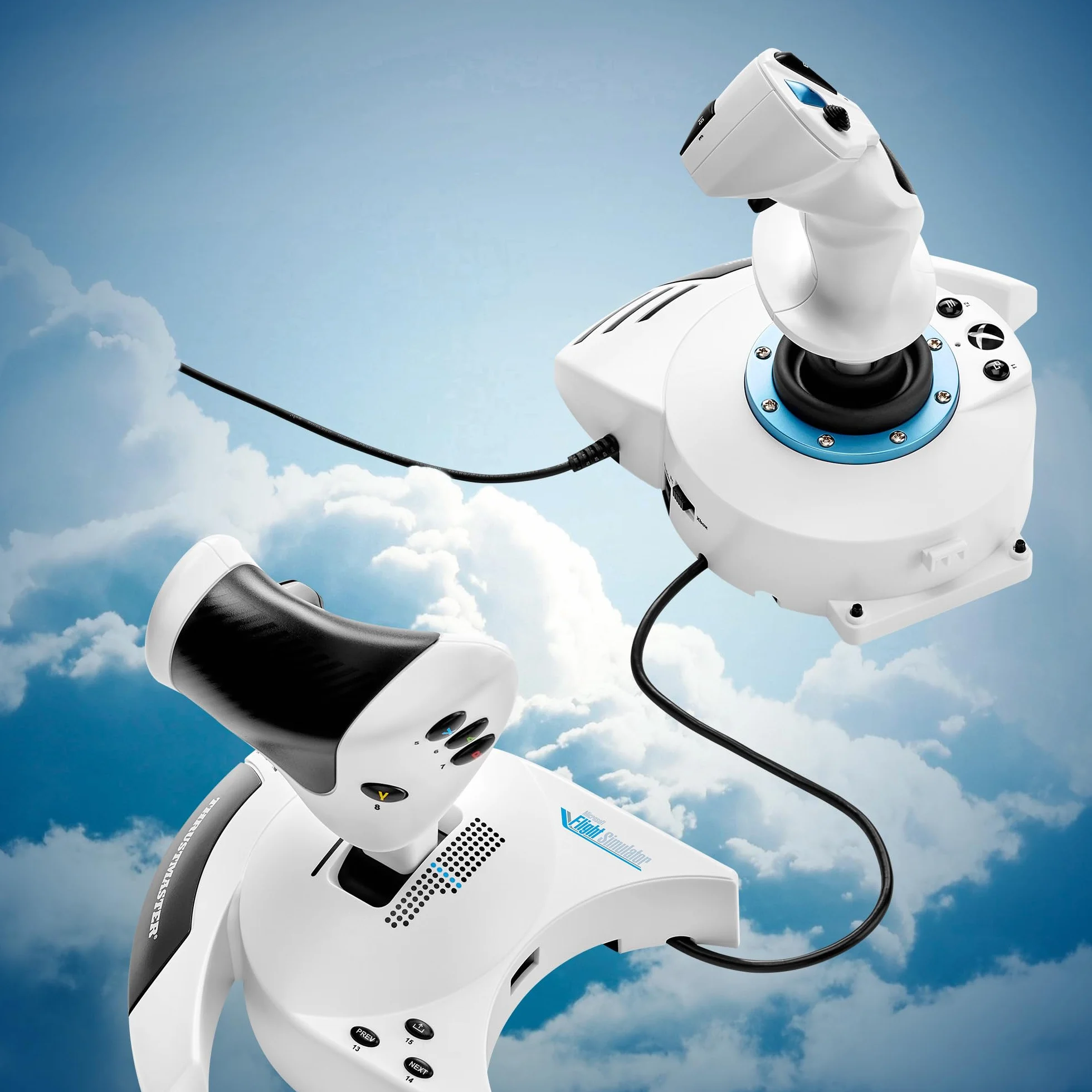 Thrustmaster T.Flight Hotas One Microsoft Flight Simulator Edition - oficjalną licencją Microsoft Flight Simulator na Xbox Series X|S i PC
