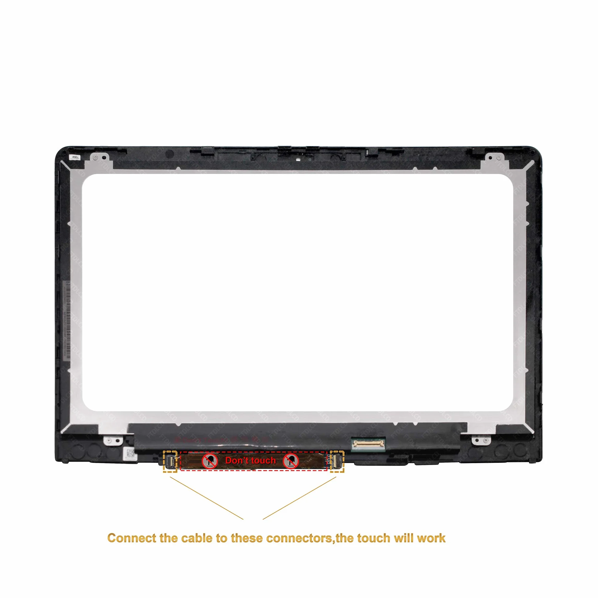 14 cali Full HD LED LCD ekran dotykowy Digitizer Display Assembly z ramą do HP Pavilion X360 Convertible 14-BA 14-ba101ng 14-ba019ng 14-ba035ng 14-ba028ng 14-ba102ng 14-ba103ng