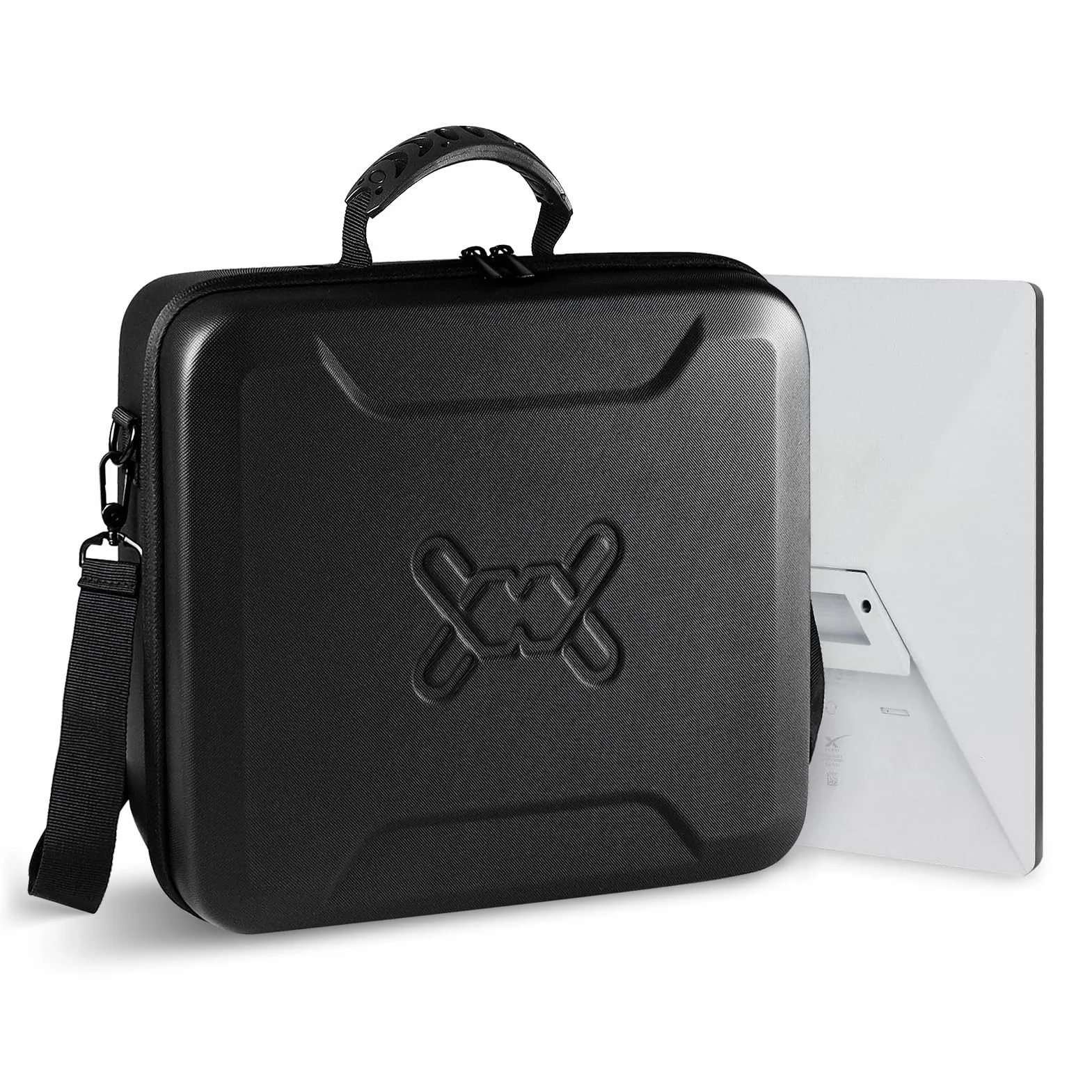 MWIN Starlink Mini etui, Ochronna Torba do Przechowywania Akcesoriów Starlink, mini, Odporna na Wstrząsy, Odporna na Zachlapanie, Lekka, do Podróży i Przygód na świeżym Powietrzu (Czarna)
