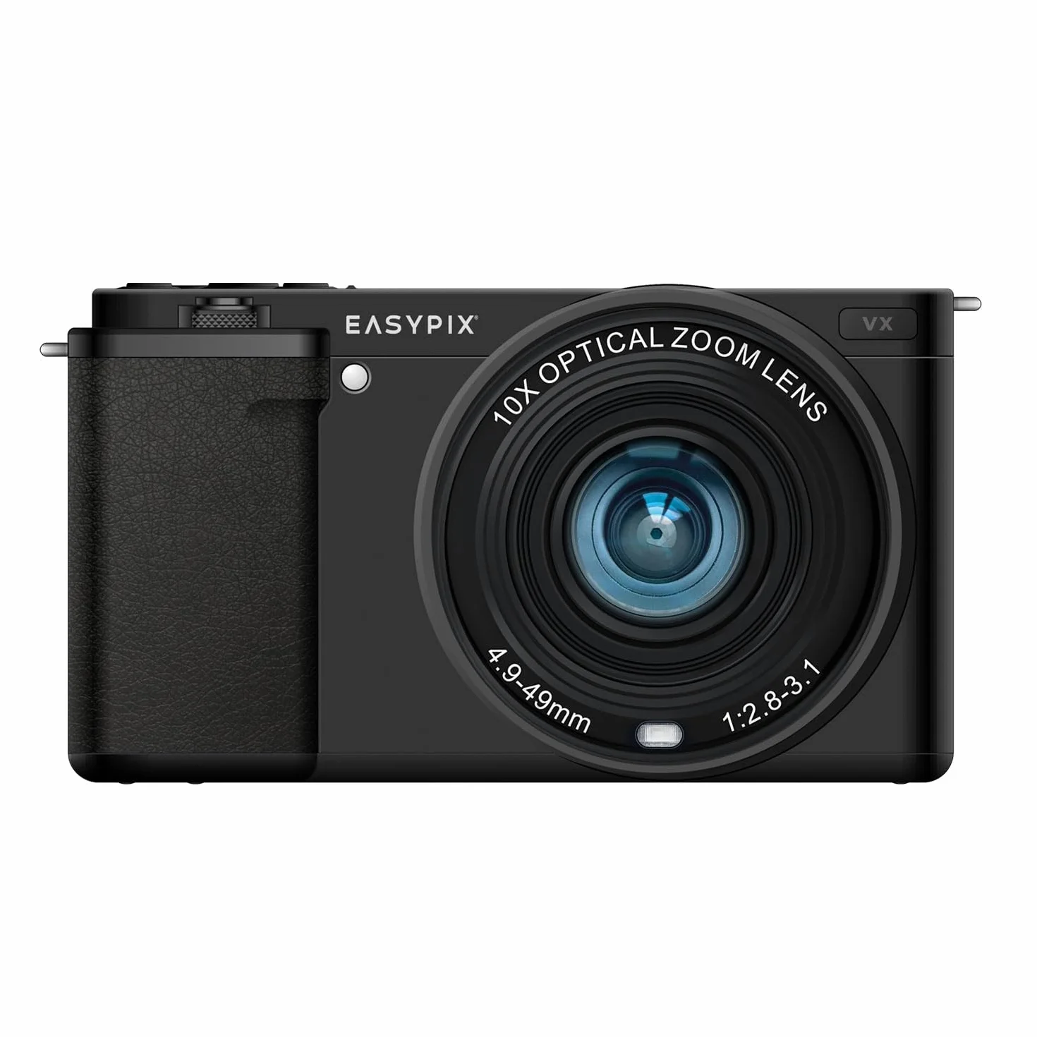 Easypix PowerPro VX6430, kompaktowa kamera systemowa z WiFi, 10 x zoom optyczny, rozdzielczość do 64 MP, wyświetlacz 2,8", złącze mikrofonowe