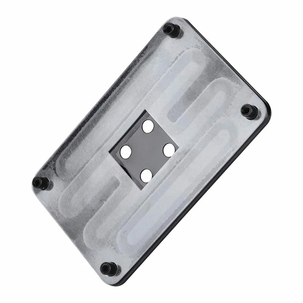 DeWin Płyta tylna AM4, płyta tylna AM4 CPU Heatsink Stojak Backplane Backplate Arkusz Trwała Żelazna Płyta dla AM4