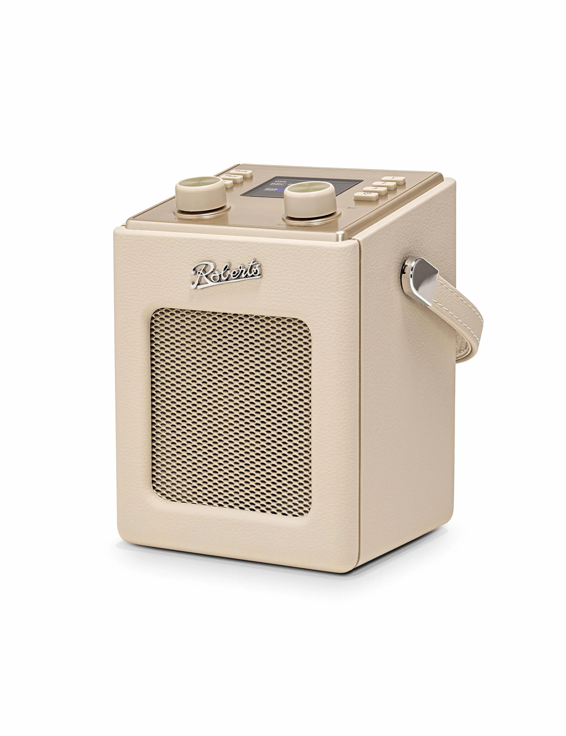 Revival Mini 2 Dab+/FM/Bluetooth przenośny budzik, pastelowy krem