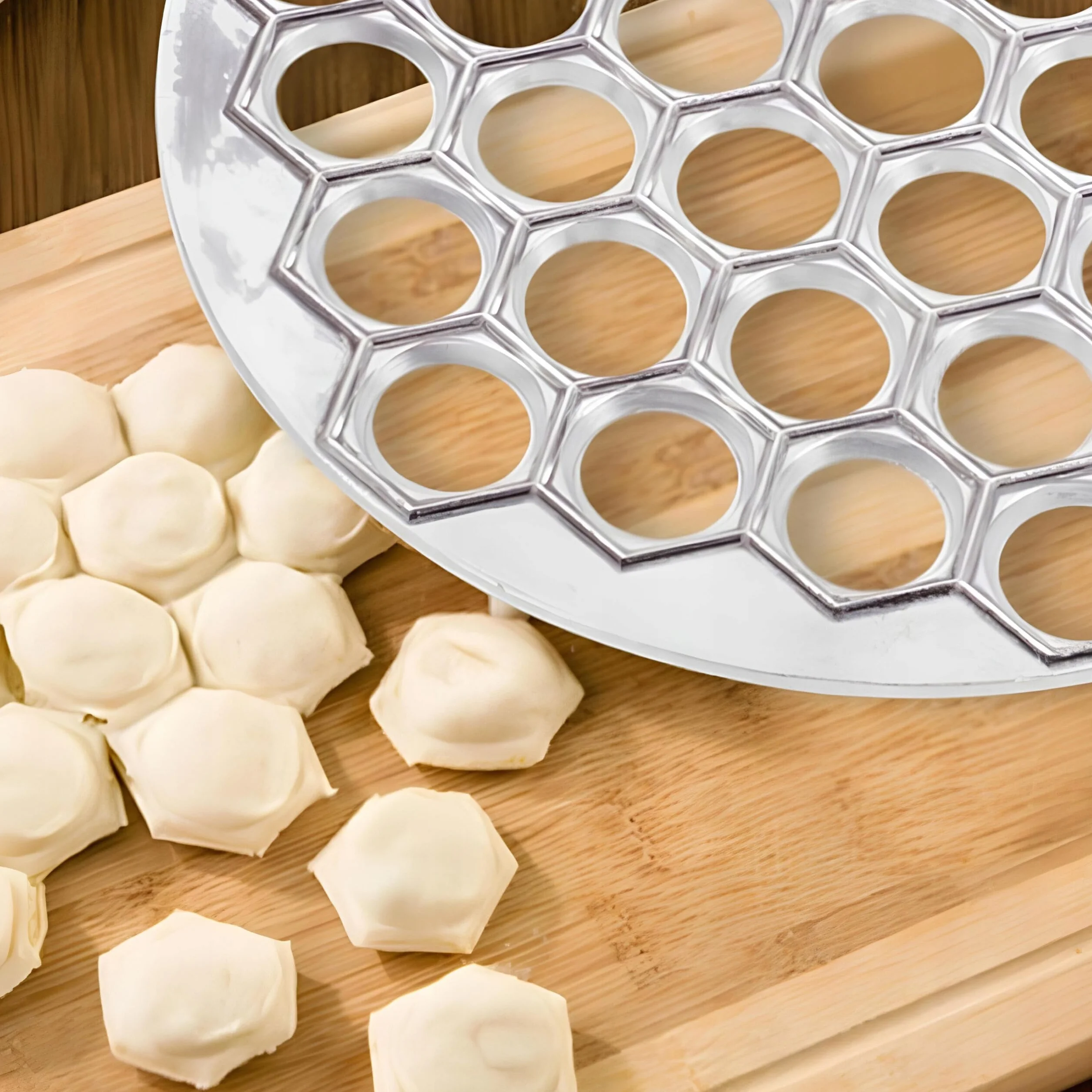 Forma do pierogów, 37 otworów Forma do pierogów ravioli maker ze stopu aluminium formy do pieczenia ciasta akcesoria kuchenne