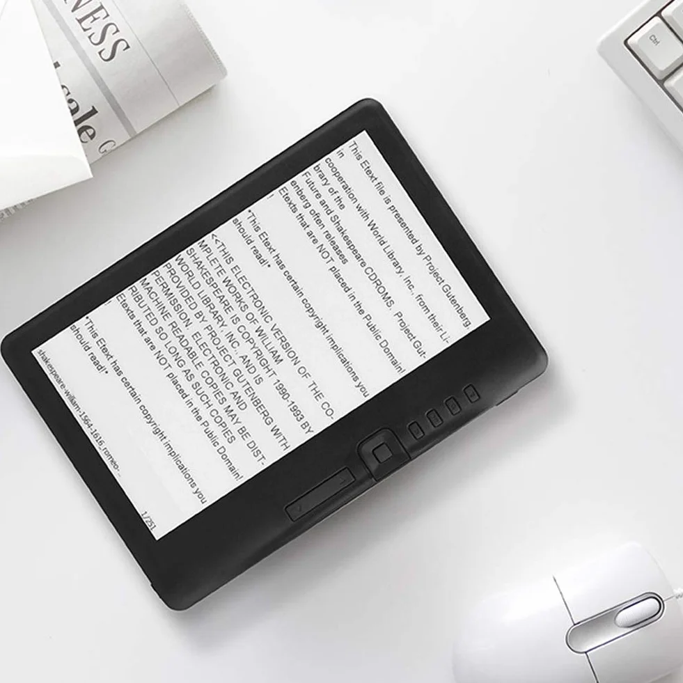 Czytnik e-booków-BK7019 7-calowy wodoodporny przenośny czytnik e-booków Kolorowy ekran obsługuje kartę TF(#2)