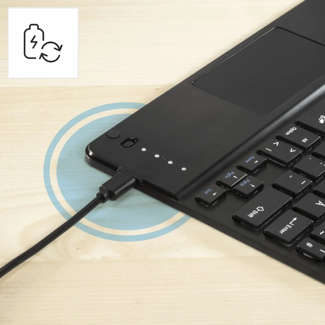 Hama Etui na tablet Premium z klawiaturą do tabletów 24-28 cm (9,5-11"), czarny