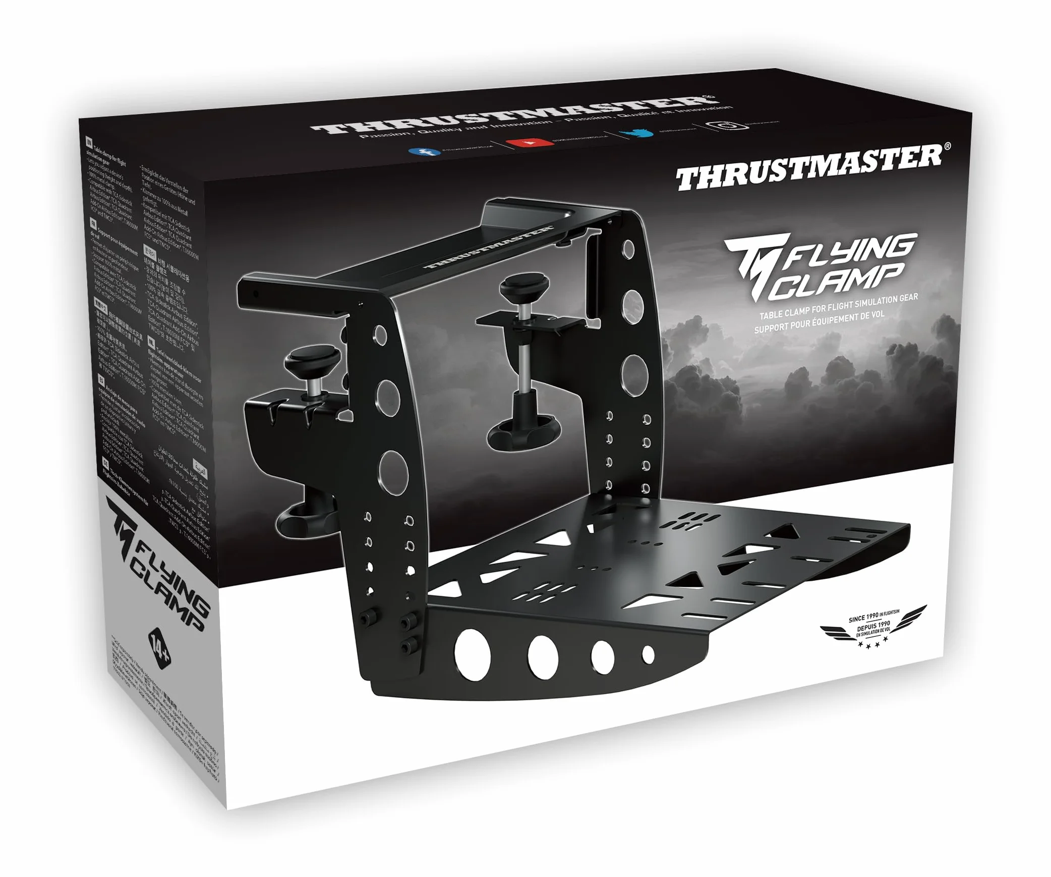 Thrustmaster TM Flying Clamp — metalowy zacisk do biurka i stołu do akcesoriów PC