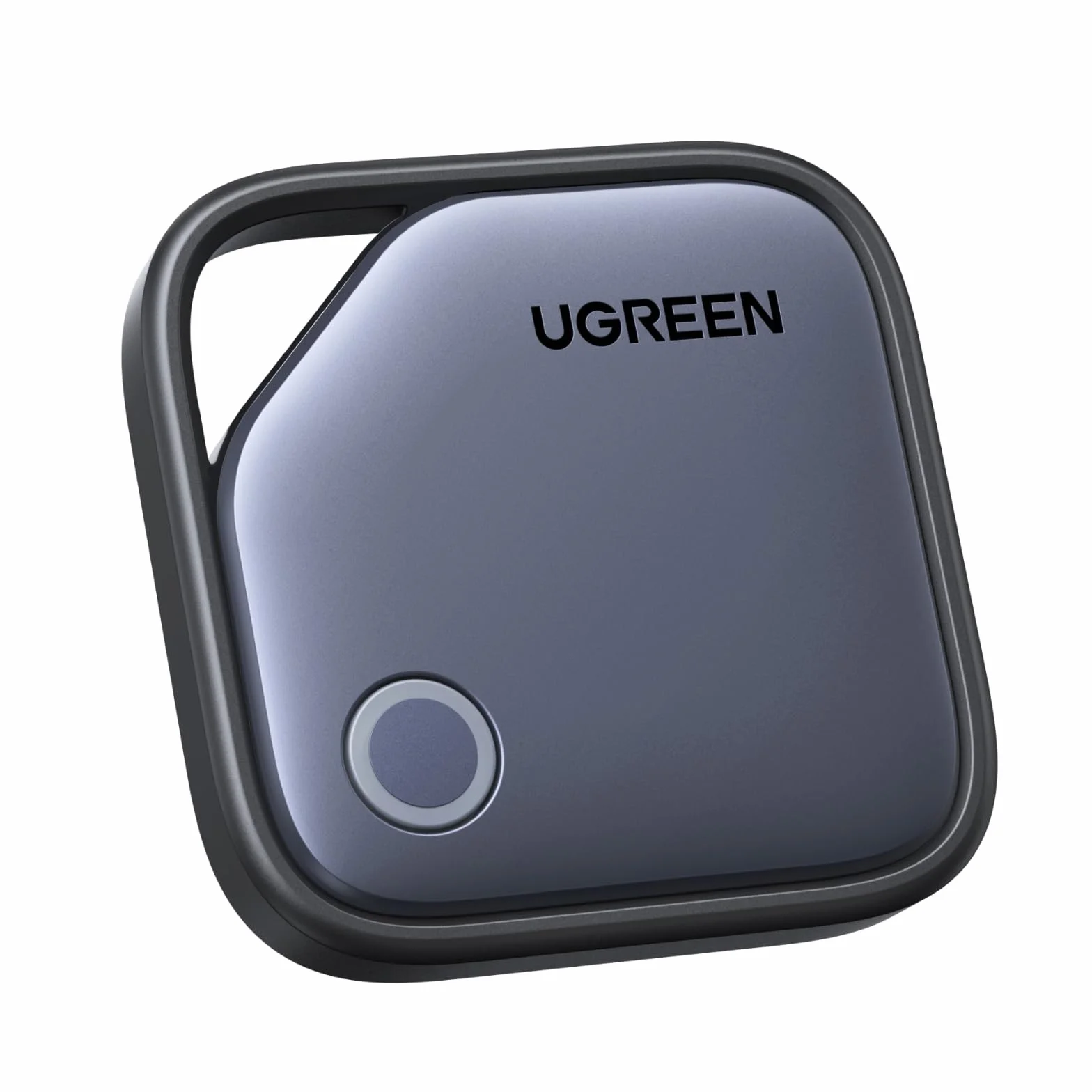 UGREEN FineTrack kompatybilny z Apple Find My (tylko iOS), lokalizator Bluetooth do bagażu, lokalizator kluczy, kluczy, walizek i paszportów, inteligentny tag z wymienną baterią (2 opakowania)