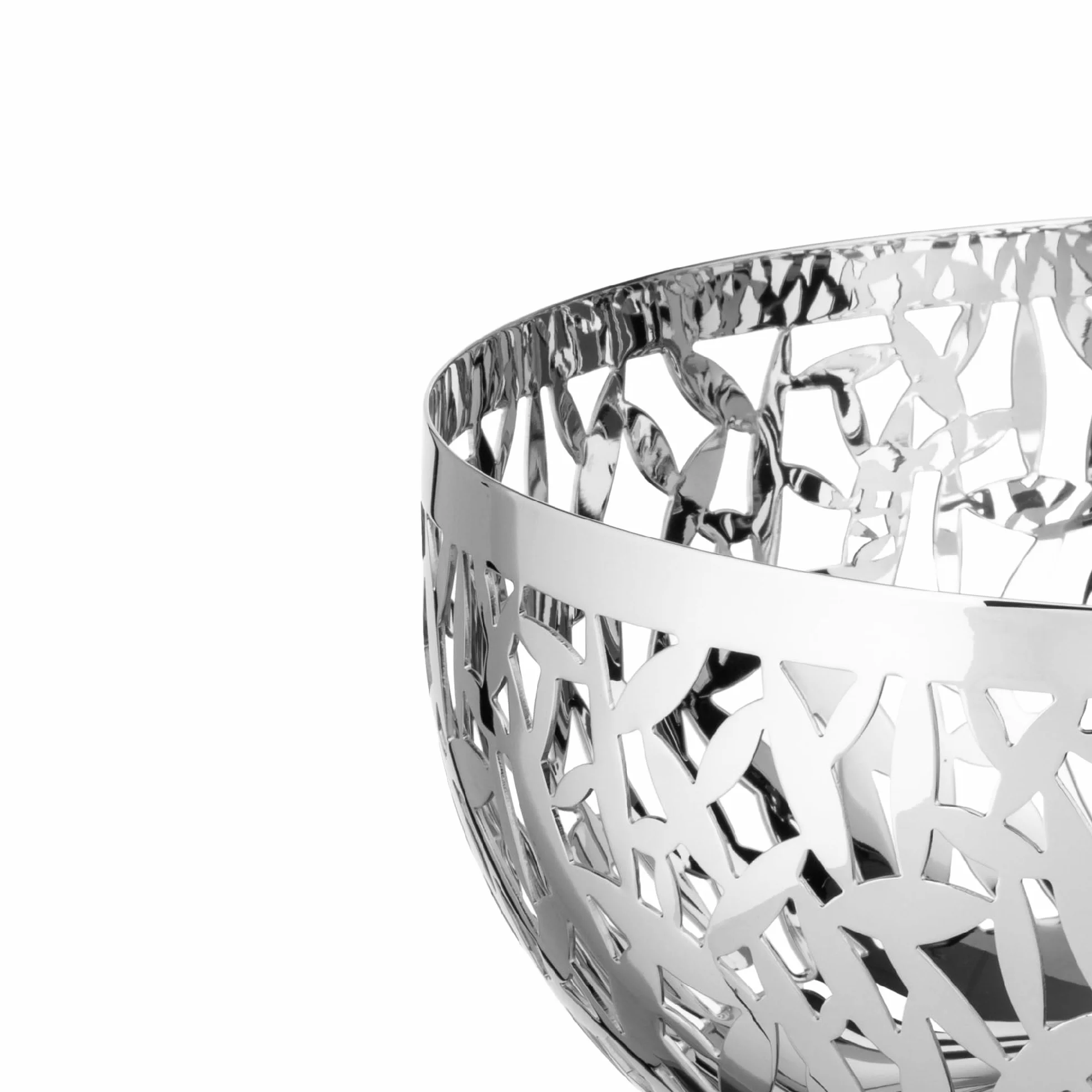 Alessi Kaktus pojemnik na owoce ze stali nierdzewnej 18 x 30 x 16,5 cm