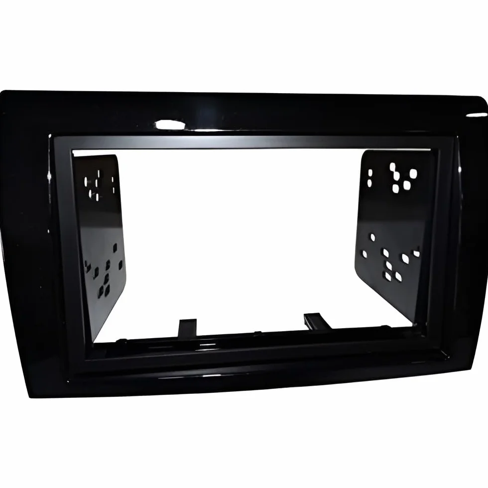 Sound-way 2 DIN w desce rozdzielczej samochodowy adapter stereo zestaw montażowy kompatybilny z FIAT Bravo 2007-2016 z narzędziami montażowymi