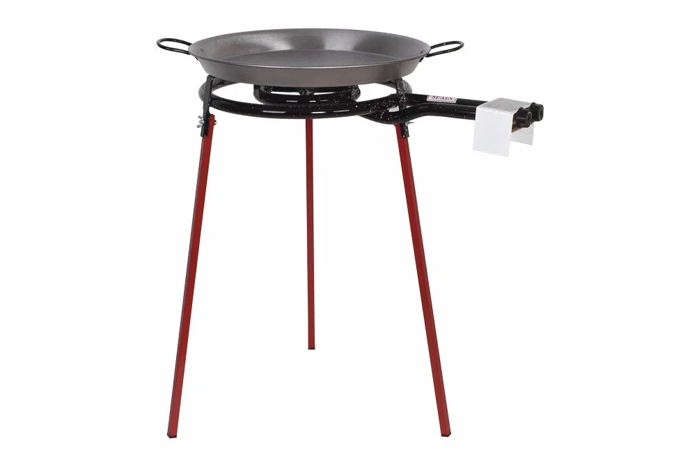 Cofan Zestaw paellera 46 cm z palnikiem i nogami, polerowana stal nierdzewna