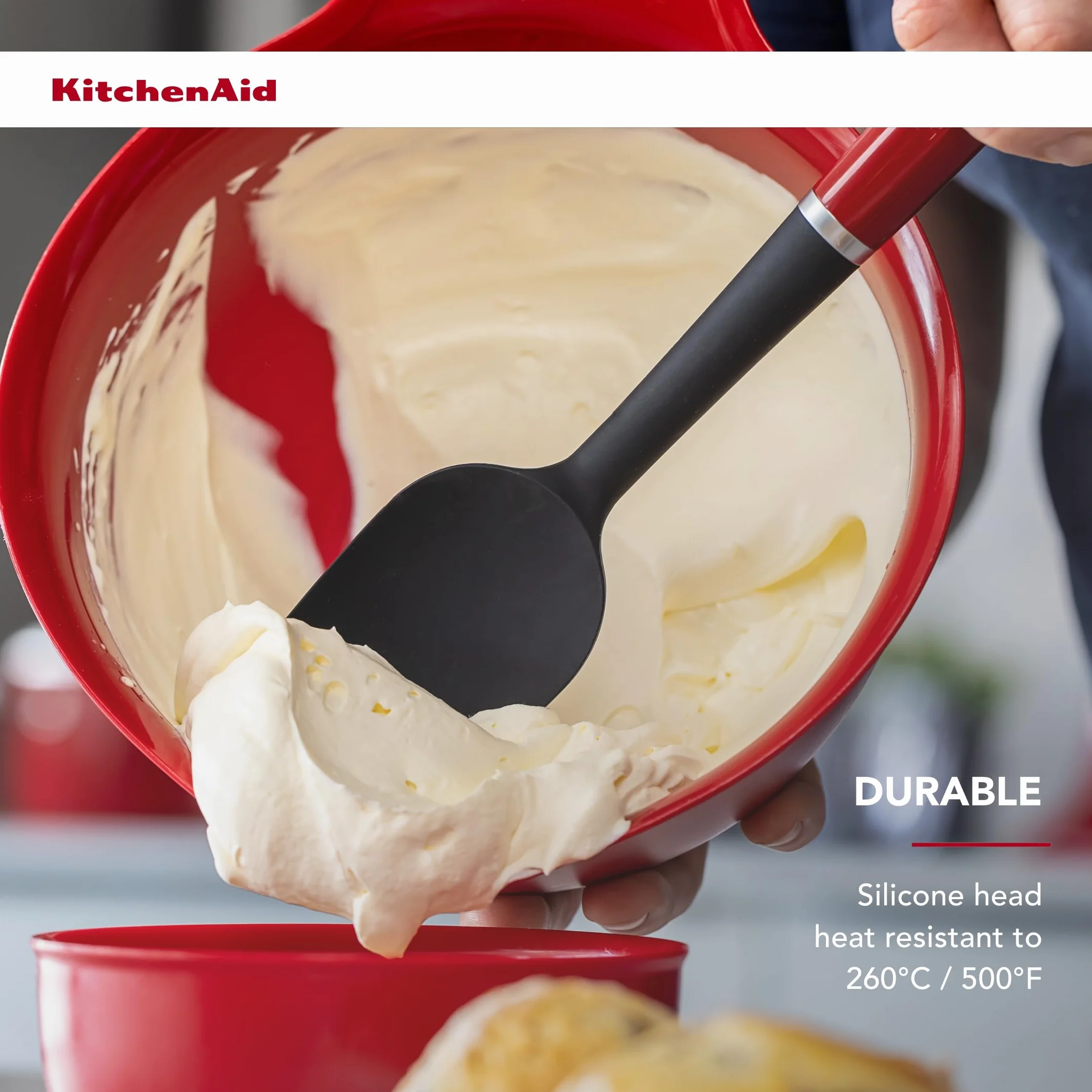 KitchenAid Uniwersalny 2-częściowy zestaw do pieczenia - Empire Red