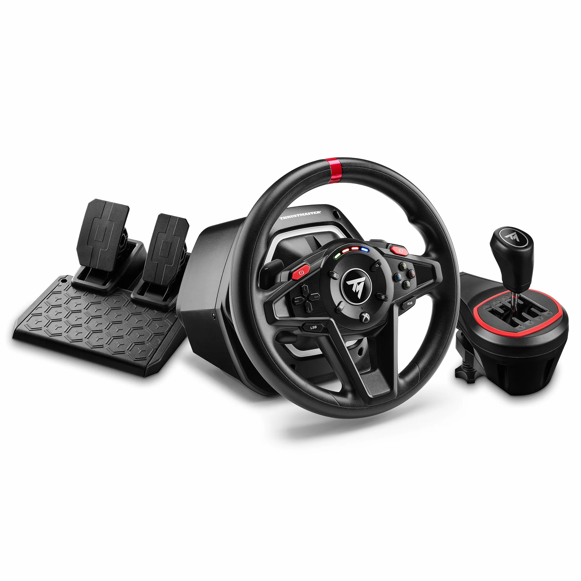 Thrustmaster T128 Shifter Pack, Kierownica Wyścigowa T128 i TH8S Shifter Add-On, Zgodność z Xbox i PC