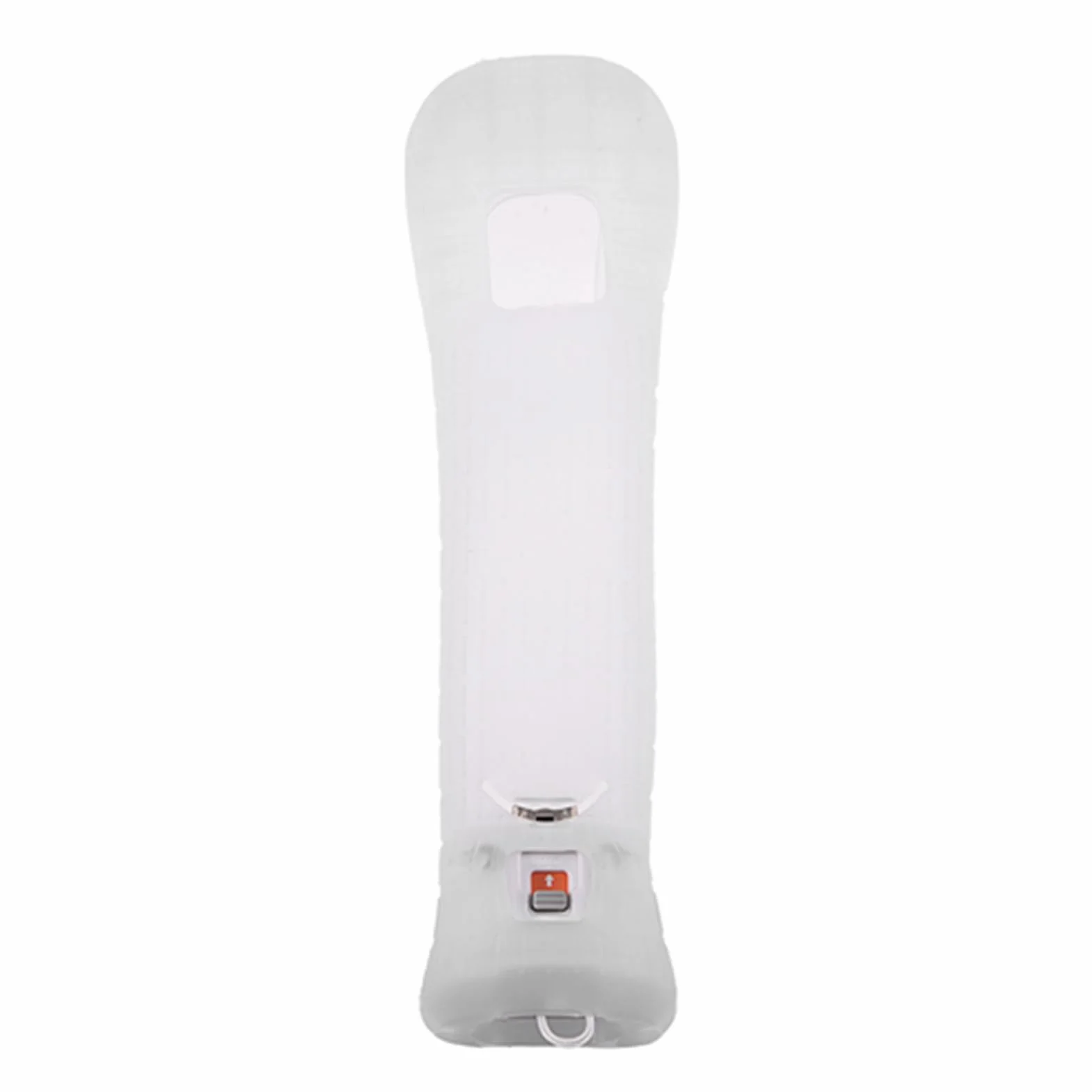 Motion Plus Adapter dla zdalnego sterowania Wii Ulepszony czujnik ruchu silikonowy okładka obudowy dla gier Wii Czarna lub biała ABS Wtyczka i akcesoria do zabawy (Biały)