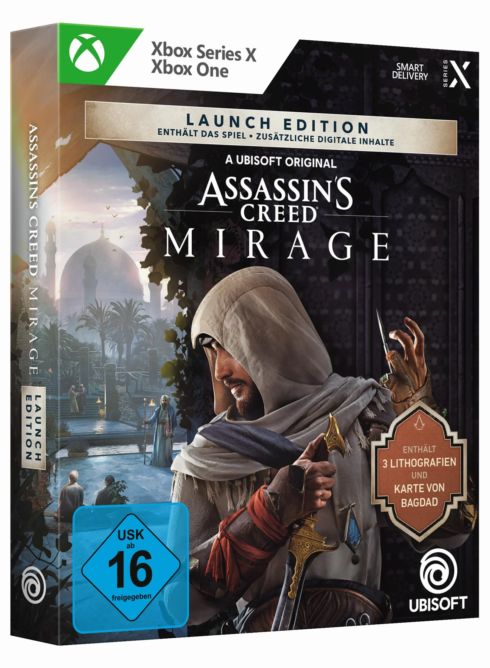 Ubisoft Assassin's Creed Mirage Launch Edition Xbox One Xbox Series X Uncut