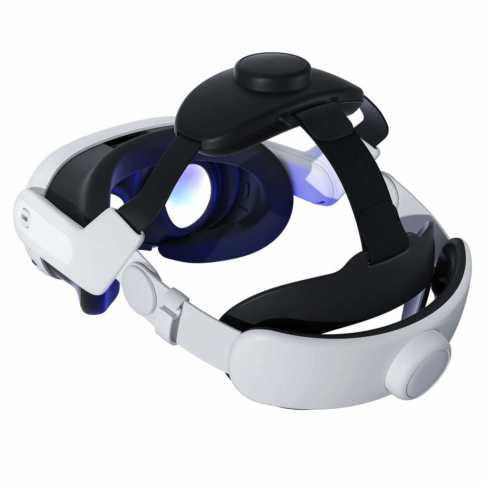 Zyber Pasek Na GłOwę do Meta Quest 3 Akcesoria, Regulowany, Bezuciskowy Pasek Na GłOwę Vr do Oculus Quest 3, ZwięKszająCy Komfort I Stabilność
