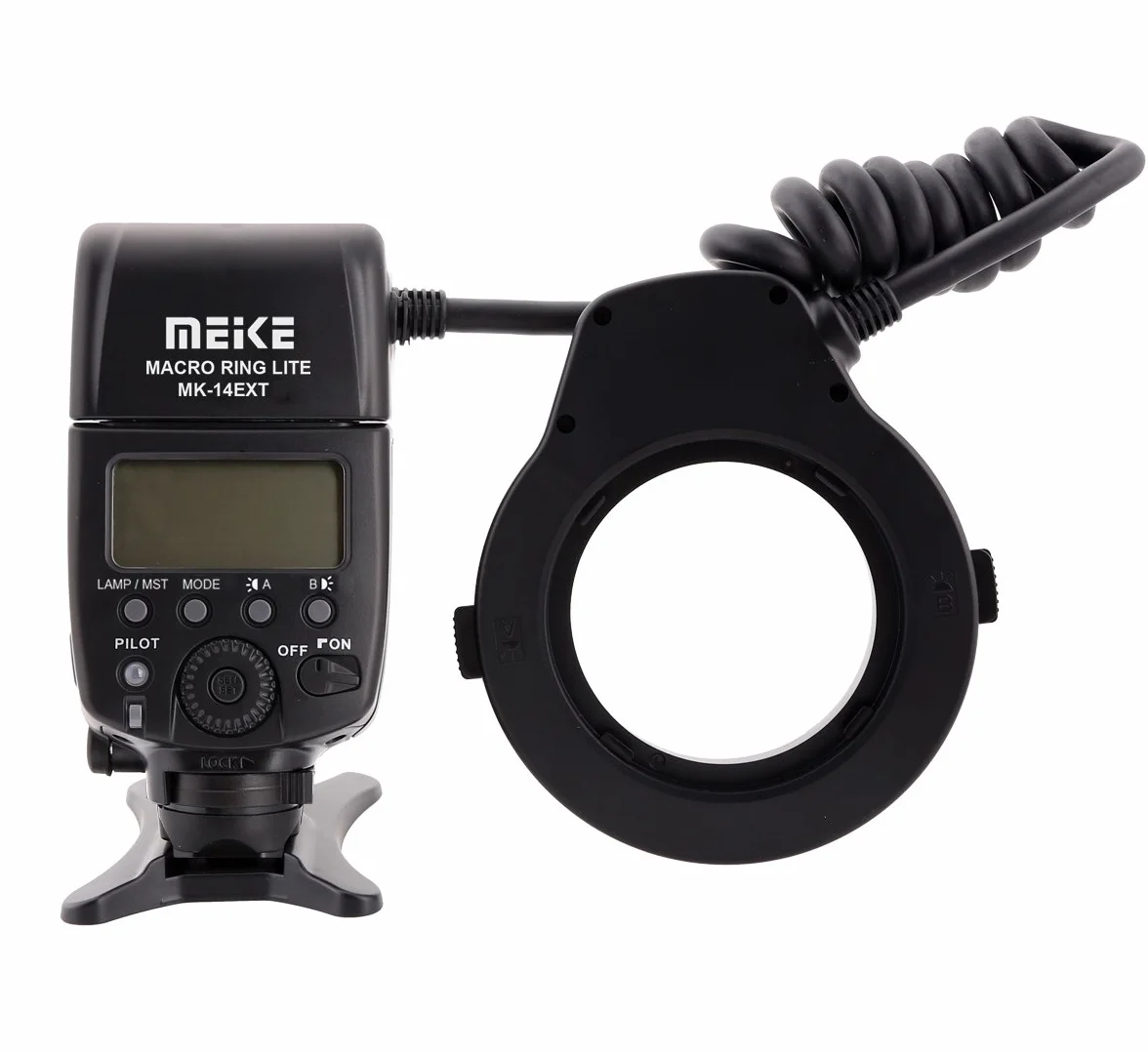 MK-14EXT Makro E-TTL lampa błyskowa pierścieniowa do Canon ze światłem pomocniczym LED