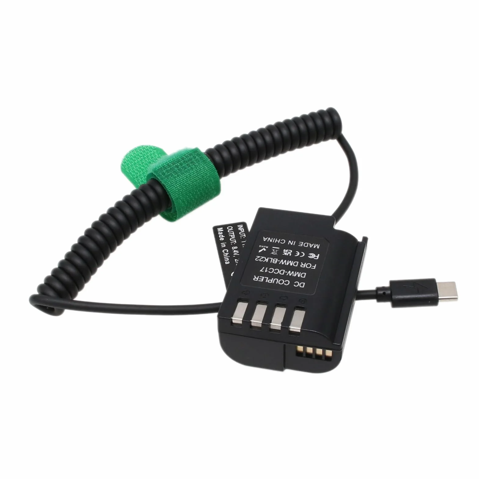 HangTon PD USB C Power dla Panasonic Lumix GH6, G9, G9M2, S5 II, S5 IIX, GH5 II, GH5S DSLR Camera 9V/12V Typ C do DMW-BLK22 DCC17 Bateria Dummy
