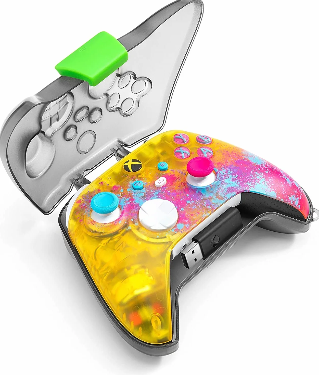 Tomtoc Bezprzewodowe Etui na Kontroler Xbox, Twarde Etui Ochronne dla Kontrolerów Bezprzewodowych i Pilotów Microsoft Xbox Series X/S 2020, Ultracienkie, Lekkie i Kompaktowe