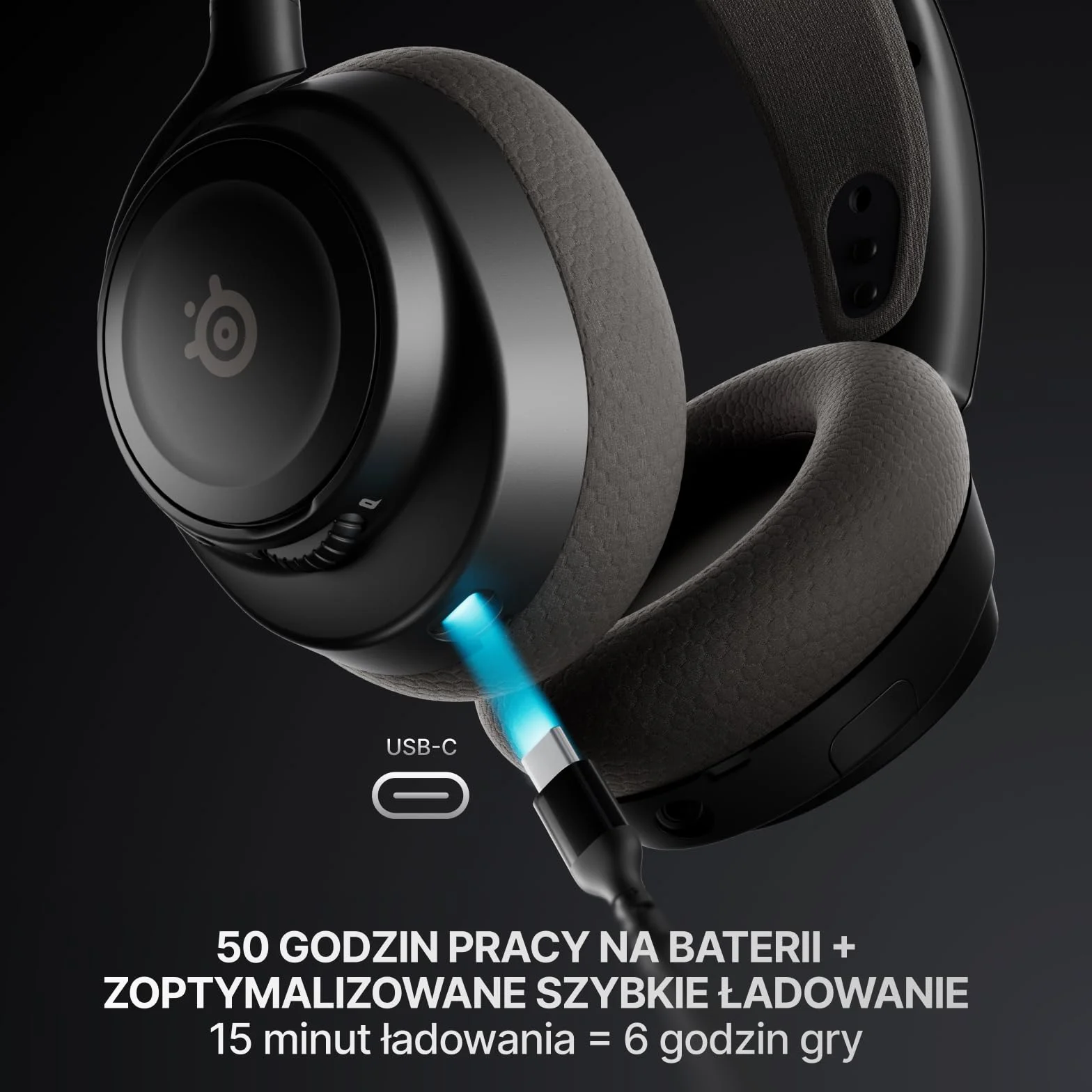 SteelSeries Arctis Nova 7X Wireless Gen 2 do gier -sterowanie aplikacją w czasie rzeczywistym - 50H + -przetworniki magnetyczne z magnesem neodymowym -miks 2,4 GHz/Bluetooth-Xbox,PS5,Switch 1/2,mobile