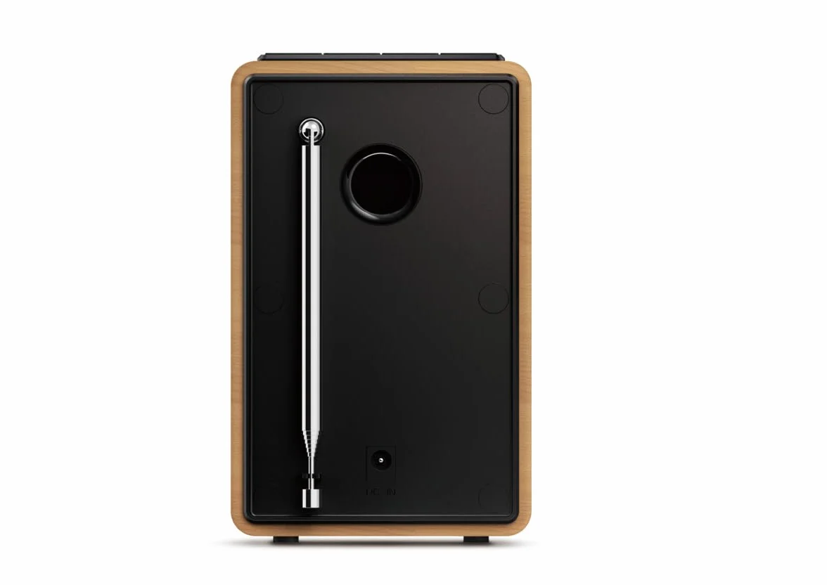 Philips TAR5005/10 Radio z Zegarkiem, Szary, 10.95 x 9.5 x 15.4 cm