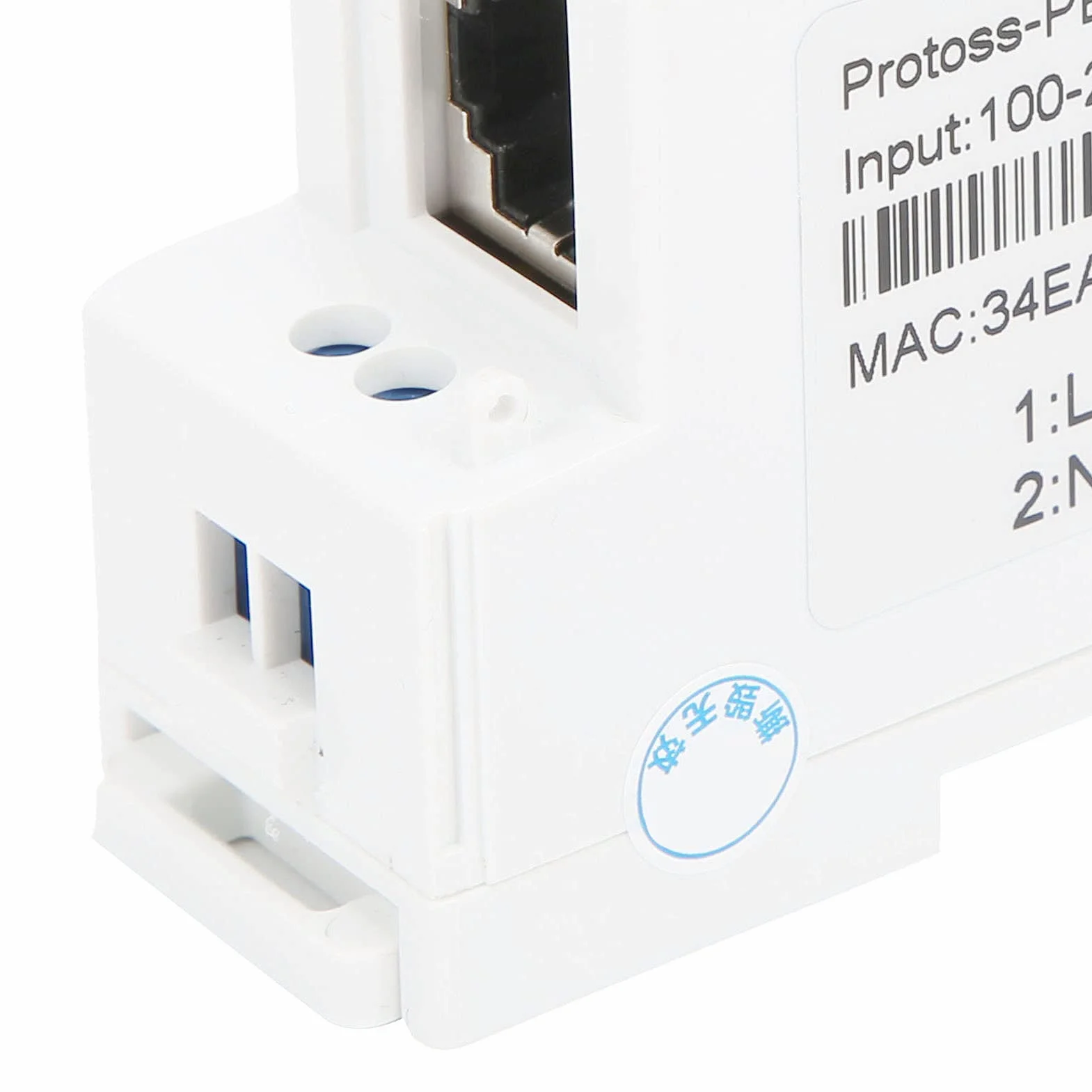 Serwer Szeregowy RS485 na Ethernet 10/100M Serwer Szeregowy RS485 na WIFI Router do Montażu na Szynie 100-240VAC PE11-H dla FreeRTOS