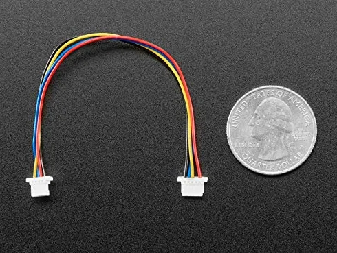Adafruit 4483 5-pinowy (Arduino MKR) na 4-pinowy kabel JST SH Stemma QT/Qwiic - 100 mm długości