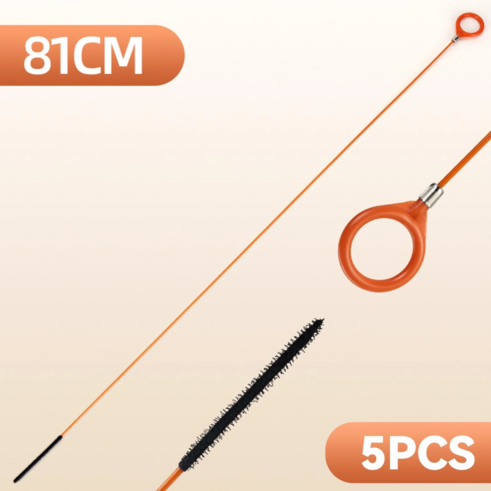 5 sztuk spirala do czyszczenia rura, 81 cm, odpychacz odpływu, przepychacz do toalety, umywalki, kanalizacji zatkania