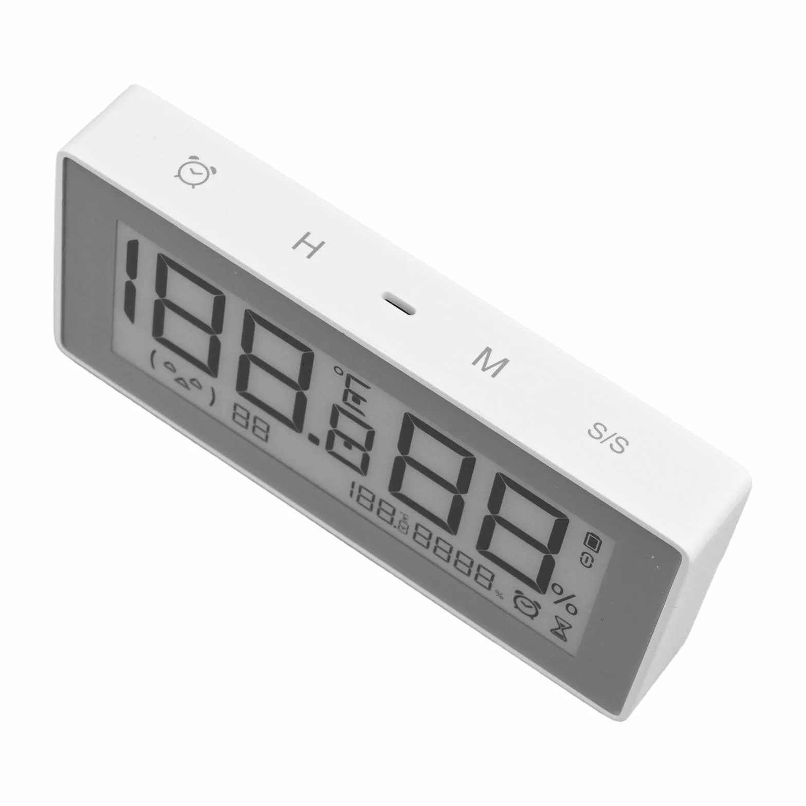Inteligentny zegarek do monitorowania temperatury i wilgotności powietrza o smukłej konstrukcji i widoczności pod każdym kątem
