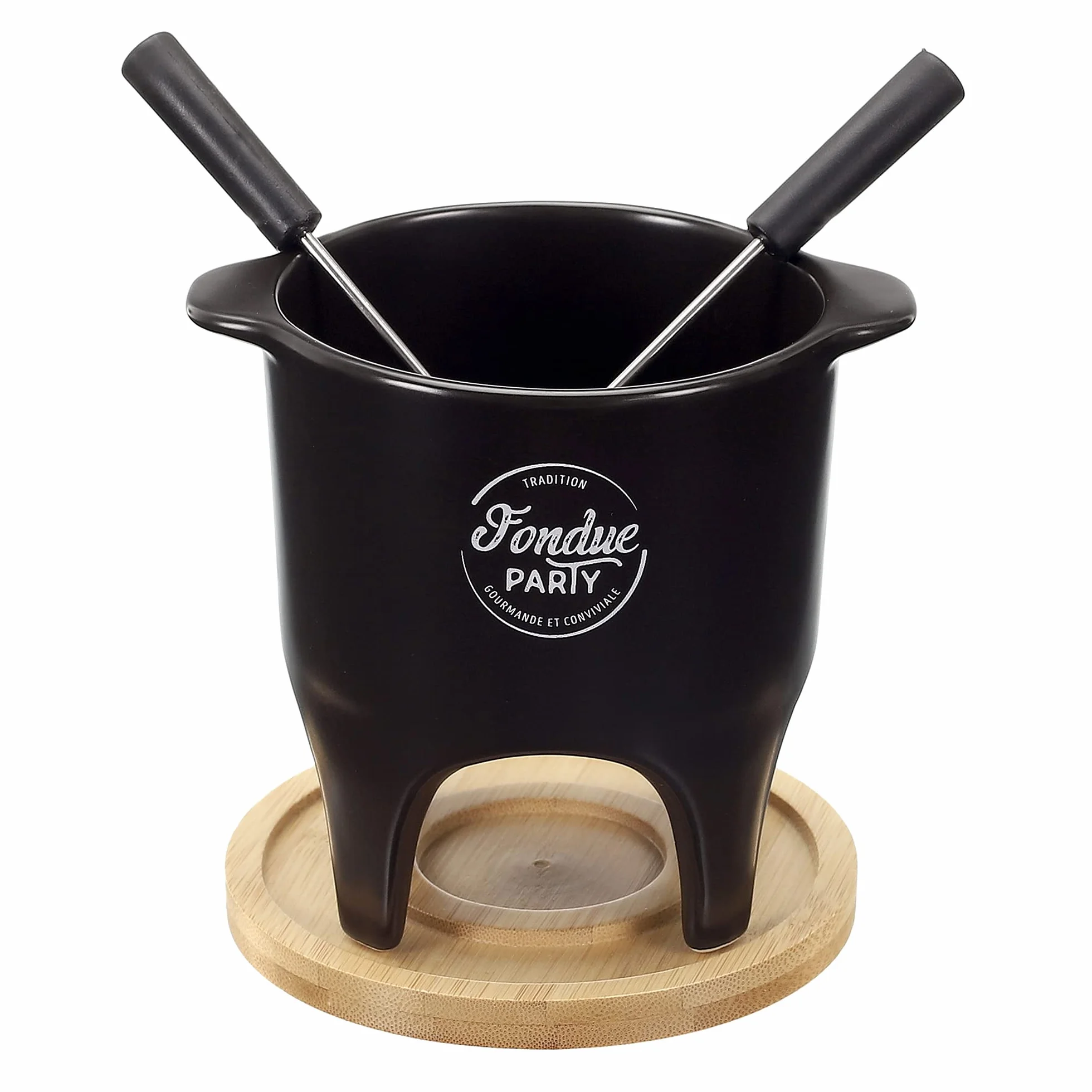 COOK CONCEPT - KC2488 - Indywidualne Fondue Lub Duo Kuchnia Specjalna Płyta Grill