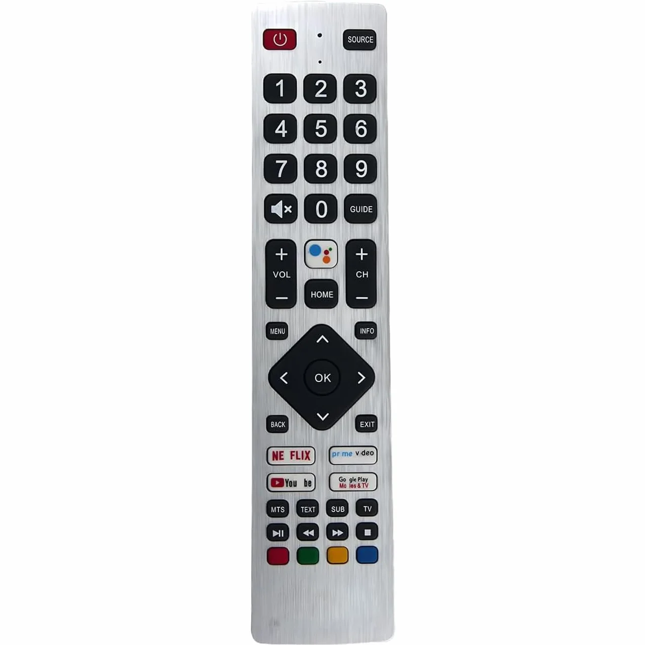 SHWRMC0133 Pilot zastępczy na podczerwień do Sharp TV 55BL3EA 55BL5EA 24BI2EA 24BI6EA 32BI2EA 32BI5EA 32BI6EA 40BI2EA 40BI5EA 40BN5EA 40BN6E 40BN6EA 43BI2EA 43BI5EA 43BI5EA EA 43BLL 2EA 43BL3EA