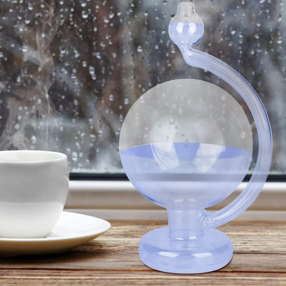 Storm Glass Weather Predictor, WBTY Innowacyjna Prognoza Pogody Szklana Butelka Barometr do Prognozowania Pogody Home Decoration