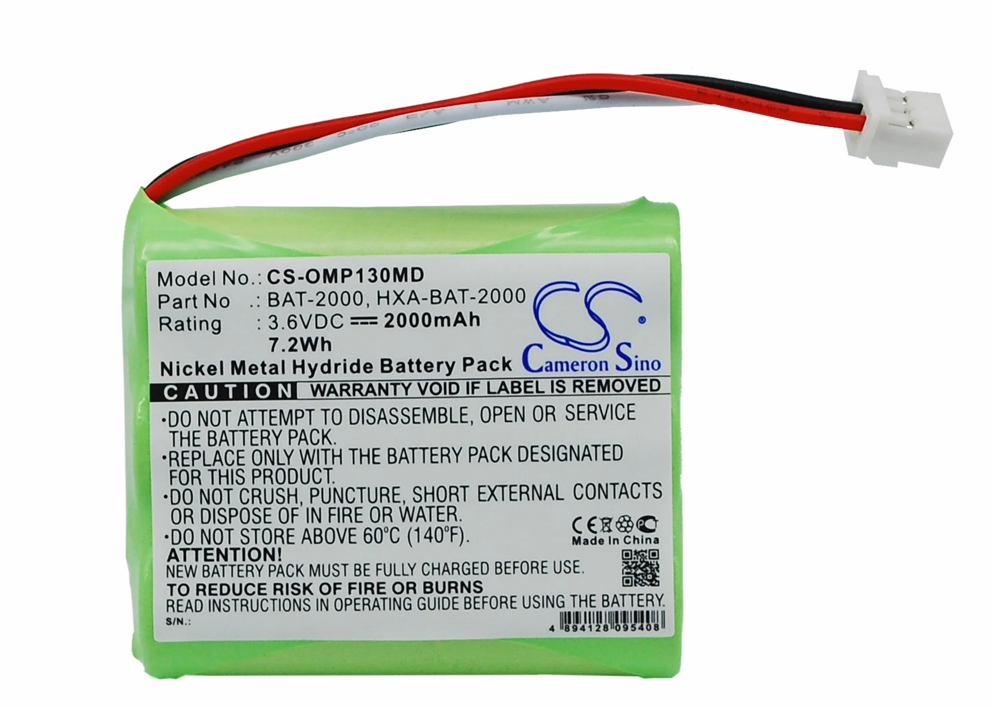 Cameron Sino CS-P240CL akumulator do AT&T 1155/6100/6200 (1500 mAh, 5,4 Wh)