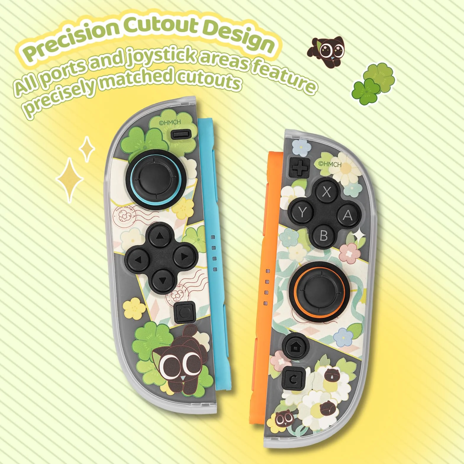 GeekShare Twarde etui ochronne kompatybilne z Switch 2, Kawaii Cartoon Switch 2, kompatybilne z dokowaniem, odporne na zarysowania i uderzenia designerskie etui - Spring Messschaft (seria współpracy