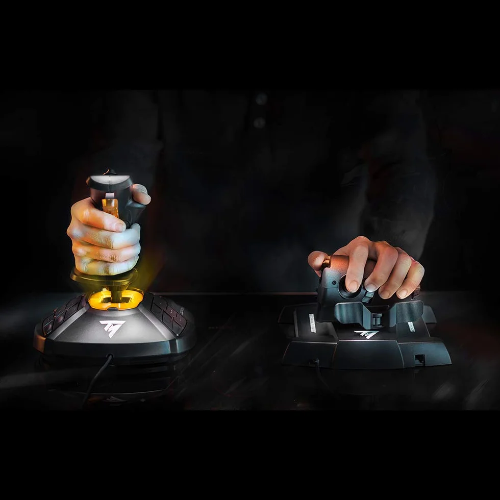 Thrustmaster T16000M FCS Hotas System sterowania lotem joystick przepustnica H.E.A.R.T HallEffect AccuRate PC