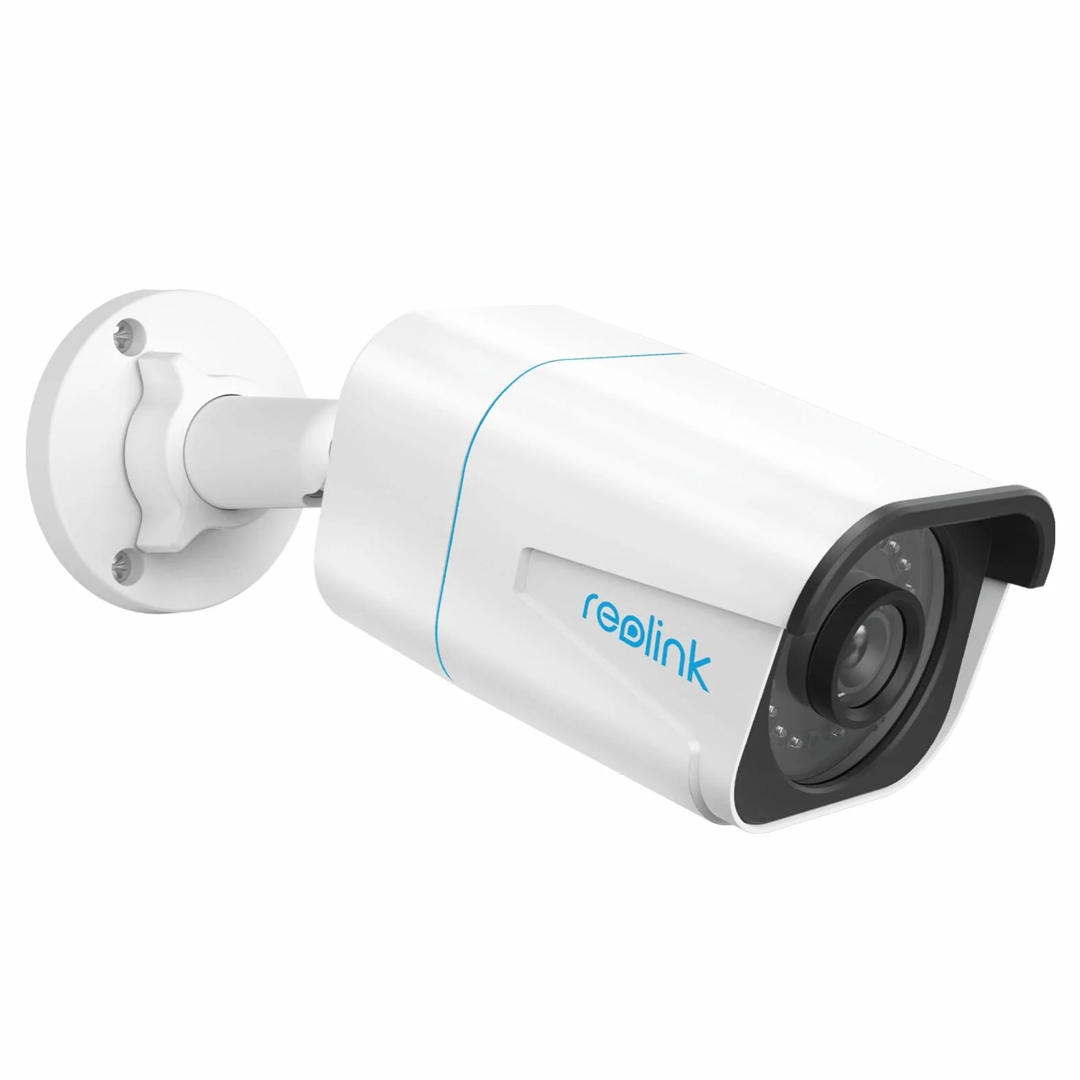 Reolink Inteligentna Kamera Monitoringu 4K PoE z Detekcją Ludzi/Pojazdów, Zewnętrzna Kamera CCTV IP z Inteligentnymi Alertami o Ruchu, Nagrywaniem Audio, Slotem Karty microSD RLC-810A