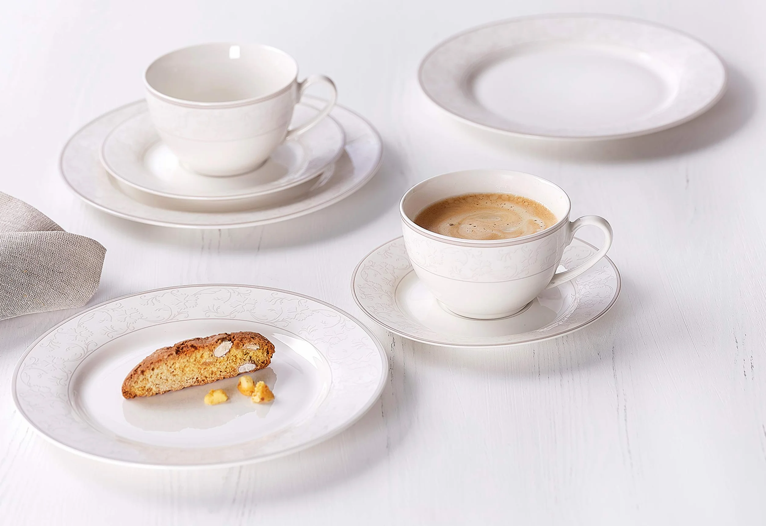 Ritzenhoff & Breker Isabella Serwis Do Kawy Porcelana Biały 18 Części