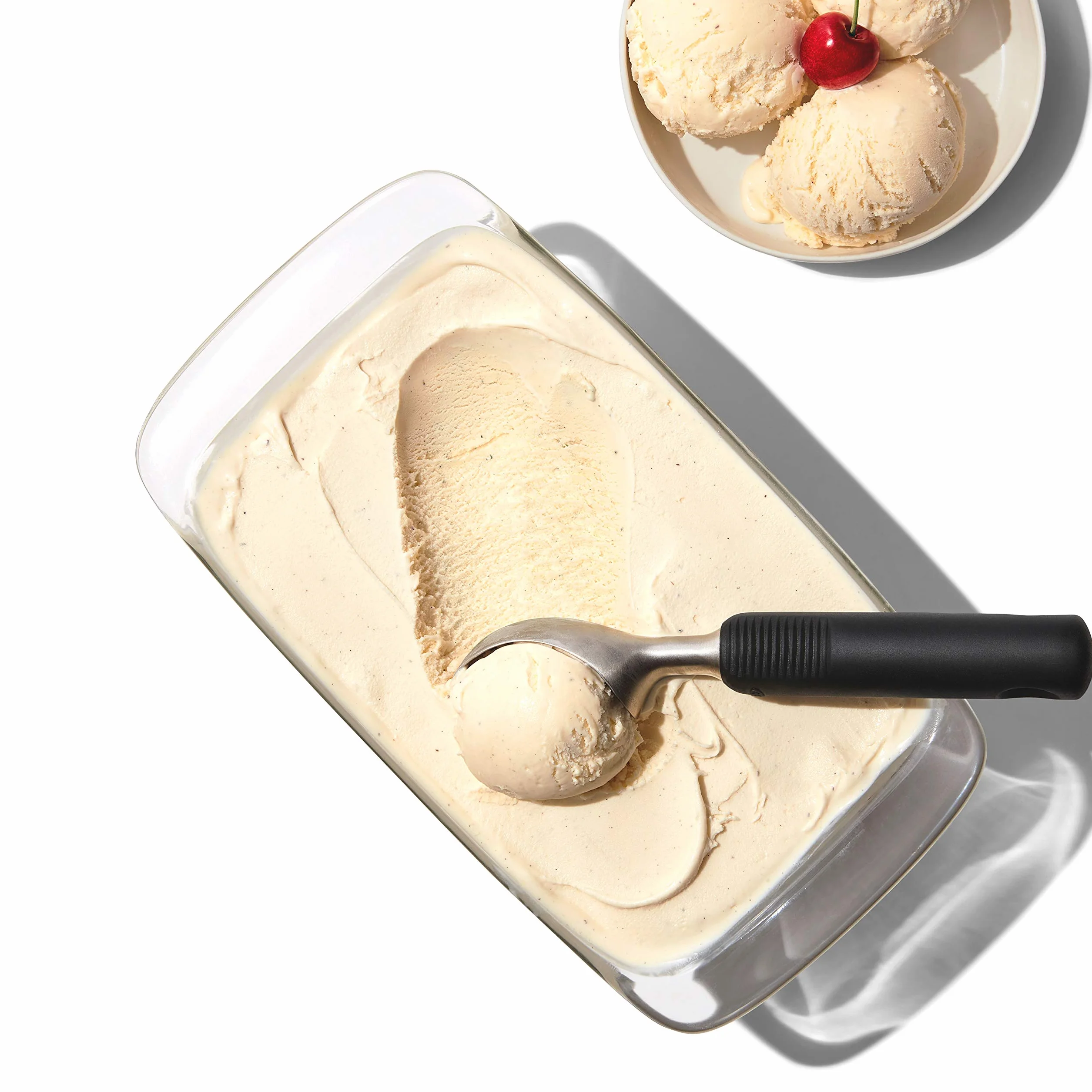OXO Good Grips wytrzymała łopatka do lodu ze stali nierdzewnej – 10,6 x 26,7 cm
