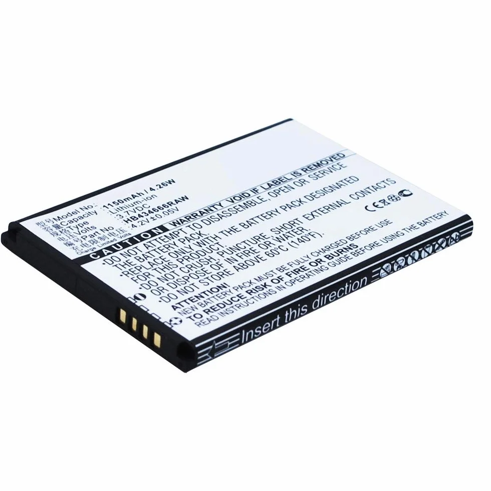 CELLONIC 1x akumulator do routerów i mobilnych hotspotów Kompatybilny z Huawei E5577, E5573, E5573S, HB434666RBC - (1300mAh, 3.7V)