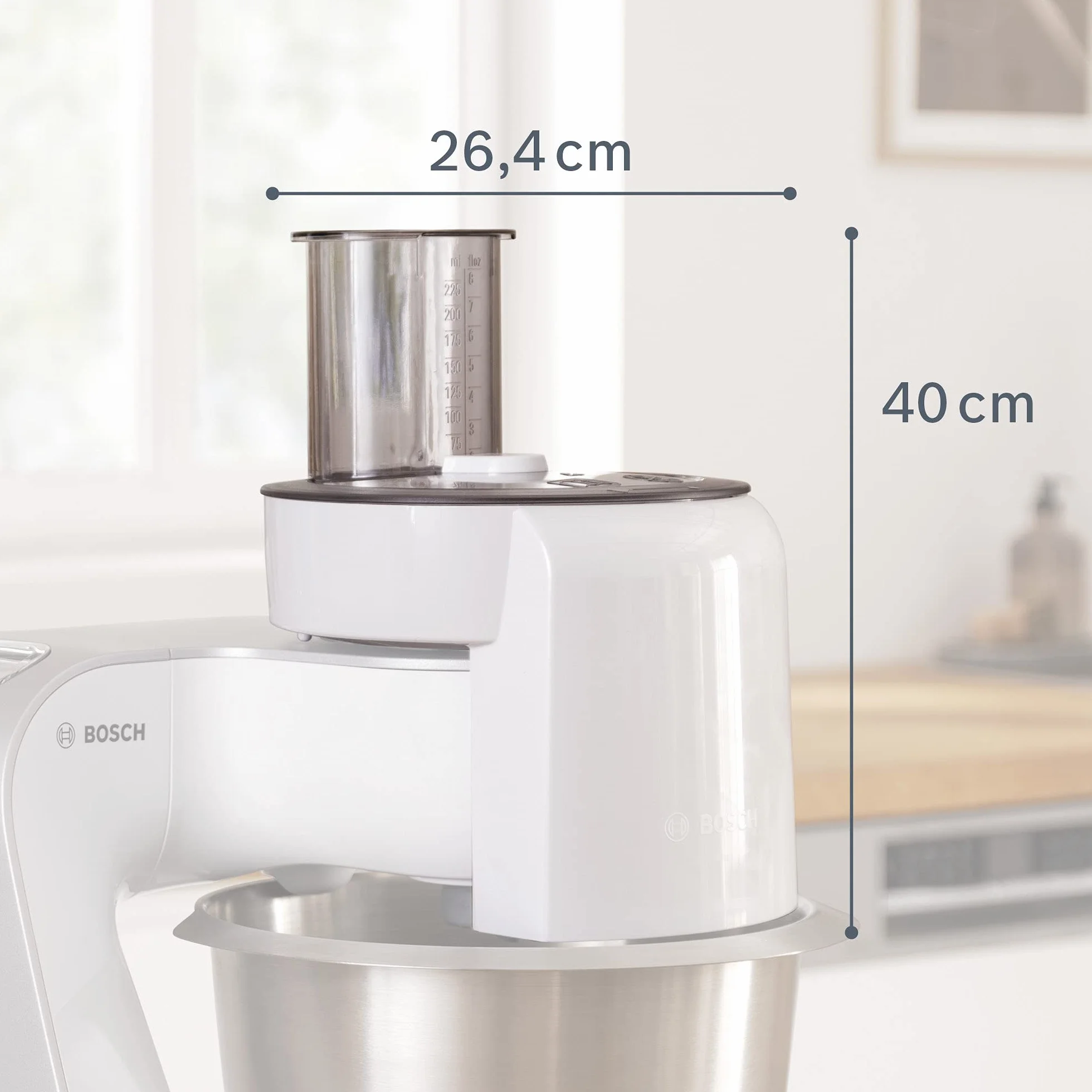 Bosch MUZ5VL1 VeggieLove Zestaw akcesoriów sznycler ciągły 5 plastrów tarcza tokarska tarka średnio drobna warzywa azjatyckie rösti