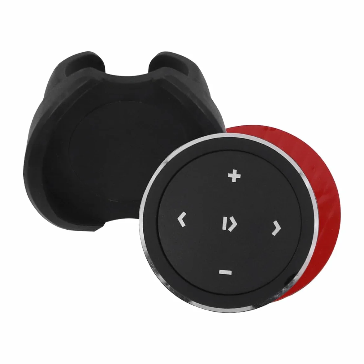 POFET Pilot na kierownicę Pilot zdalnego sterowania Bluetooth Bluetooth 4.0 Zdalna migawka Sterowanie odtwarzaniem muzyki Wsparcie dla asystentów głosowych Kompatybilny z iOS i Androidem