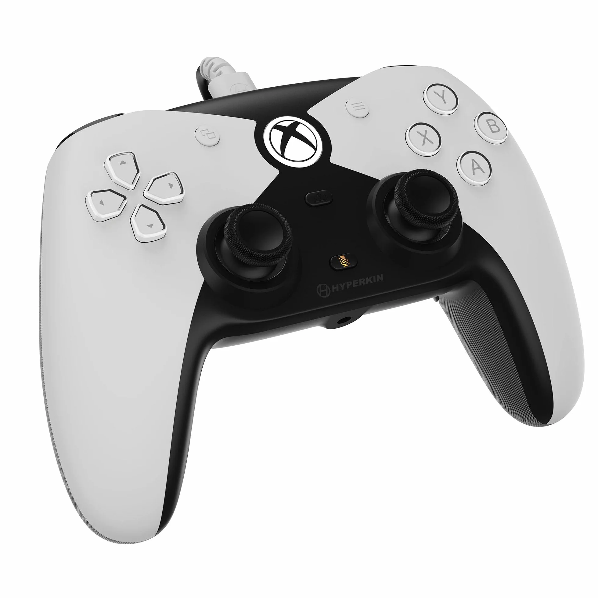 Hyperkin Przewodowy kontroler do Xbox Series X|S, Xbox One i PC - oficjalnie licencjonowany Xbox, joysticki z efektem Halla