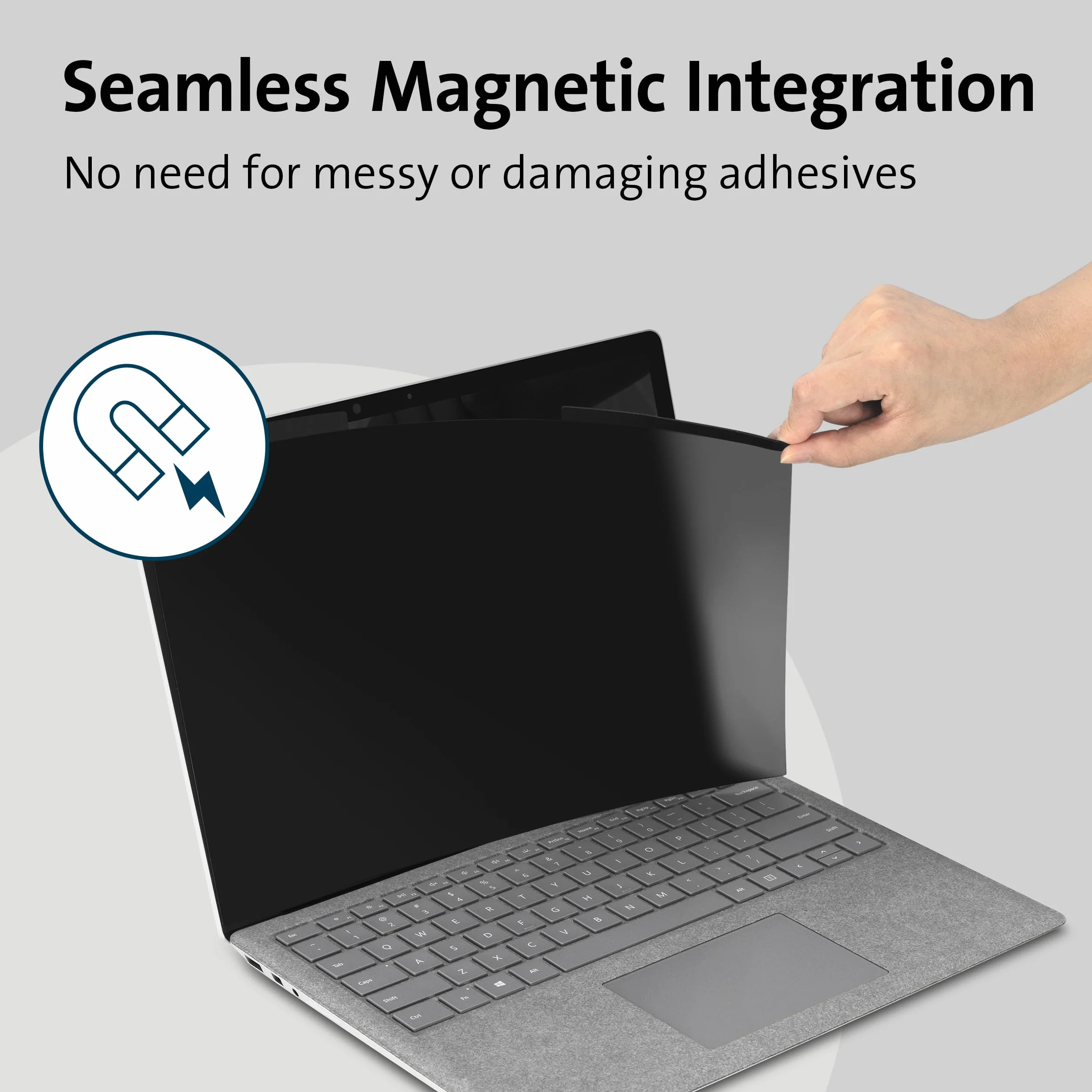 Kensington, Magnetyczny Filtr Prywatyzujący MagPro™ Elite do Surface™ 3, 15'', Ogranicza Kąt Widzenia i Niebieskie Światło (K58362WW)