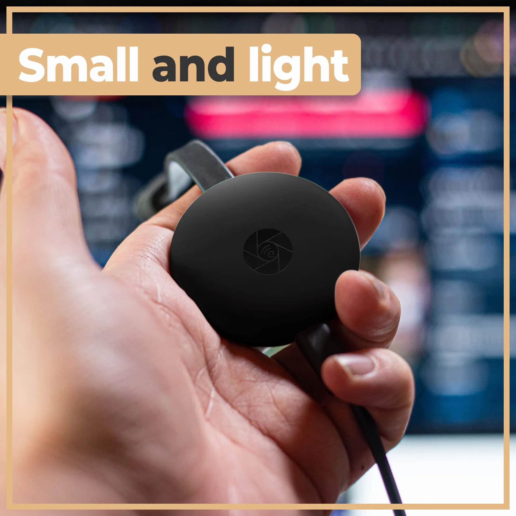 Retoo Bezprzewodowy odbiornik wyświetlacza HDMI Dongle Streaming 1080p 4K, odbiornik wyświetlacza WiFi, obsługa DLNA Miracast Airplay, odtwarzacz multimedialny do systemu Android, Phone, PC, Windows