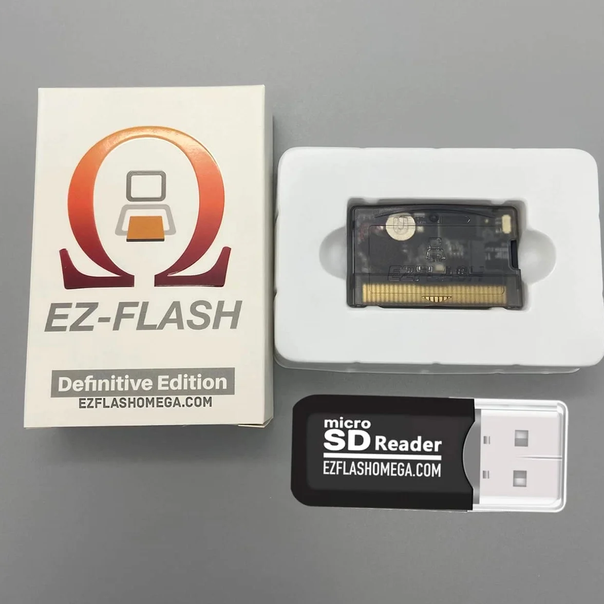 EZ Flash Omega DE karta do gier dla GBA, GBA SP, DS, NDS, NDS Lite, 128 GB