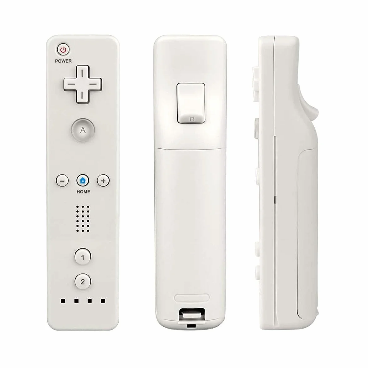 Mribo Wii Controller, pilot do gier kompatybilny z Nintendo Wii/Wii U, z bezpłatnym silikonowym etui i paskiem na nadgarstek
