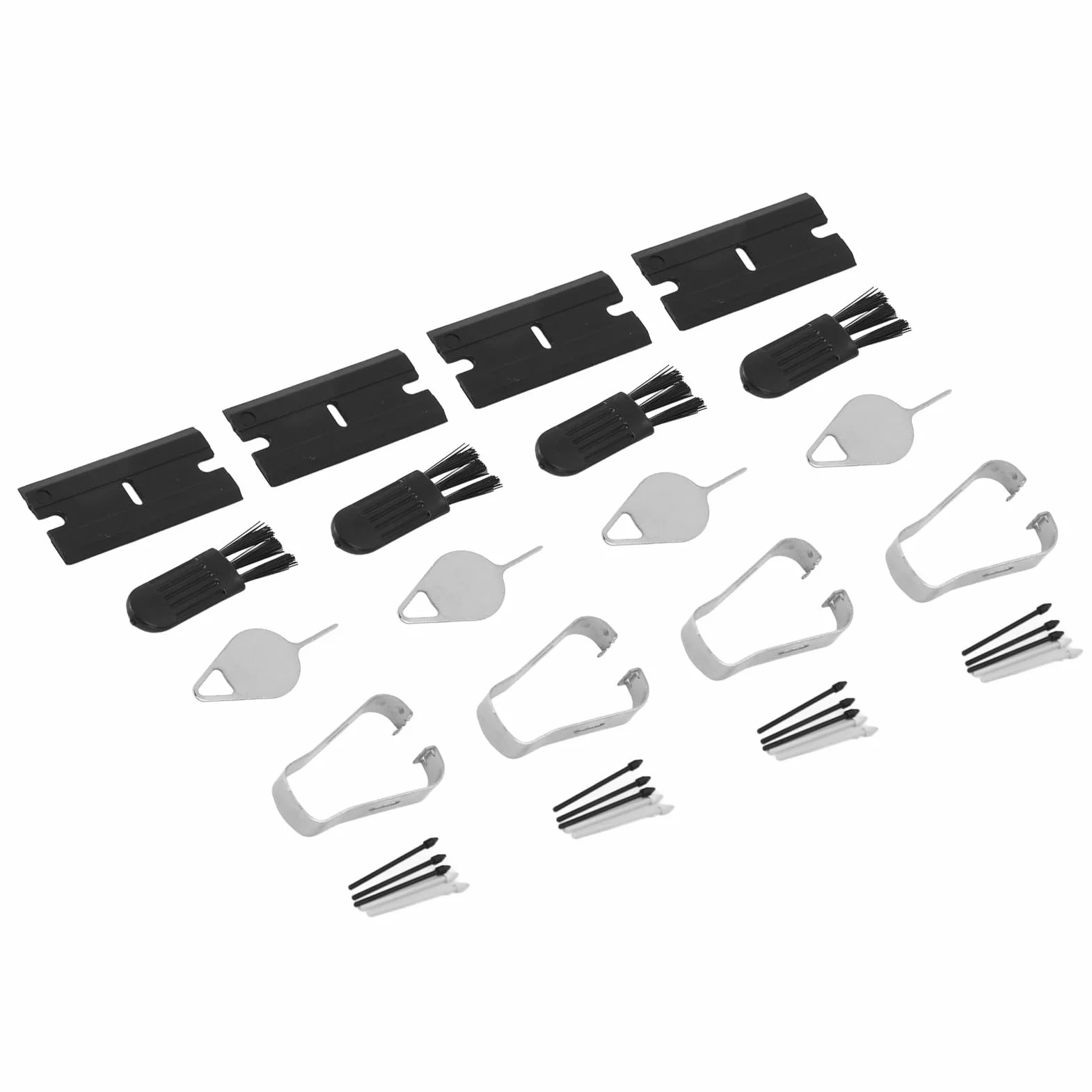 Końcówki Zamienne do Rysika Tab S9 Końcówki Zamienne do Pióra Tab S9, Tab S9 Plus, Tab S9 Ultra, Tab S9 FE Rysik S Końcówki Zamienne do Rysika S, z Narzędziami (Czarno