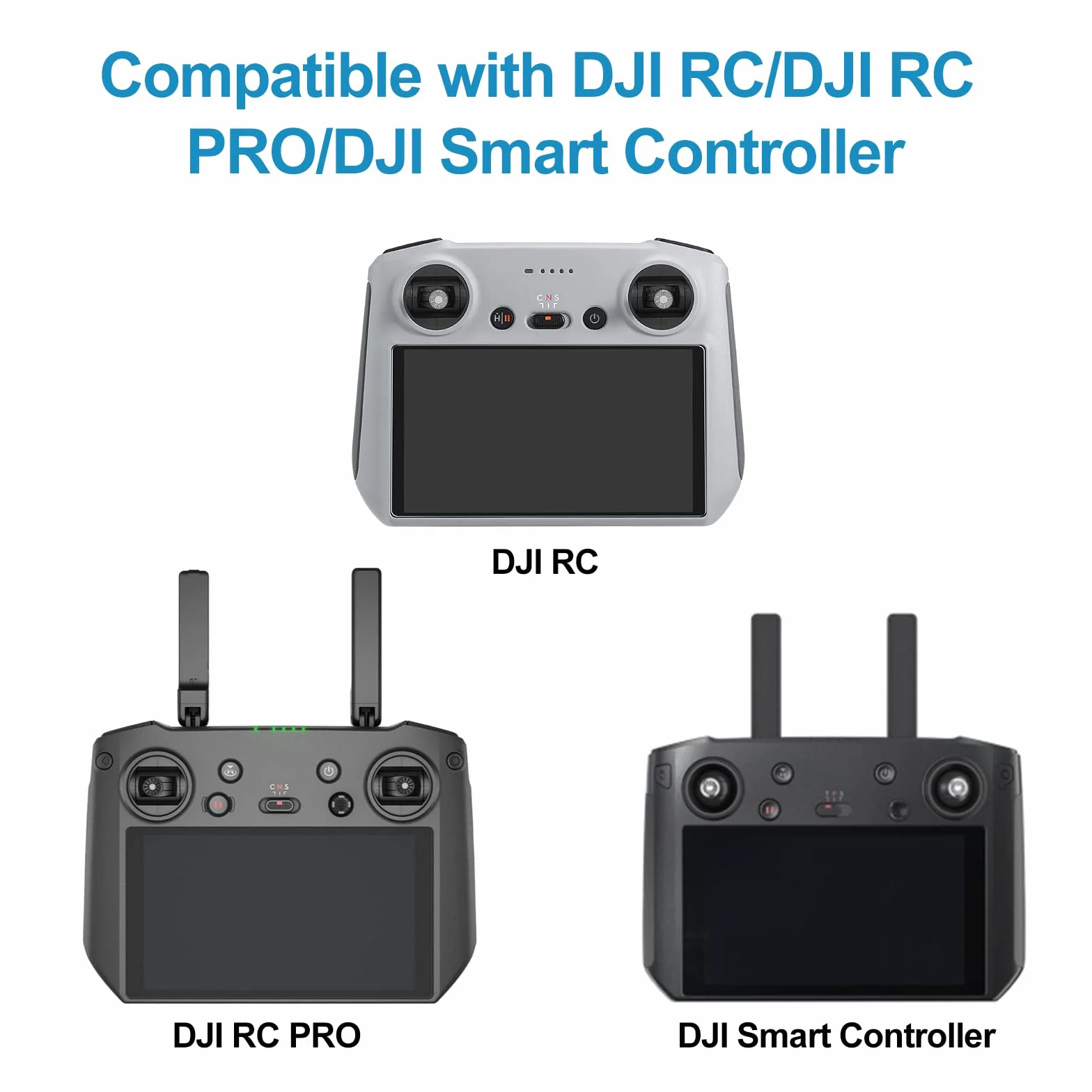 SKYREAT Mini 5 Pro RC/RC2 Smart Controller z high-grade nylonową plecioną obrozą i śrubą z stopa aluminium CNC, do DJI Mini 4/Air 3, akcesoria do dronów