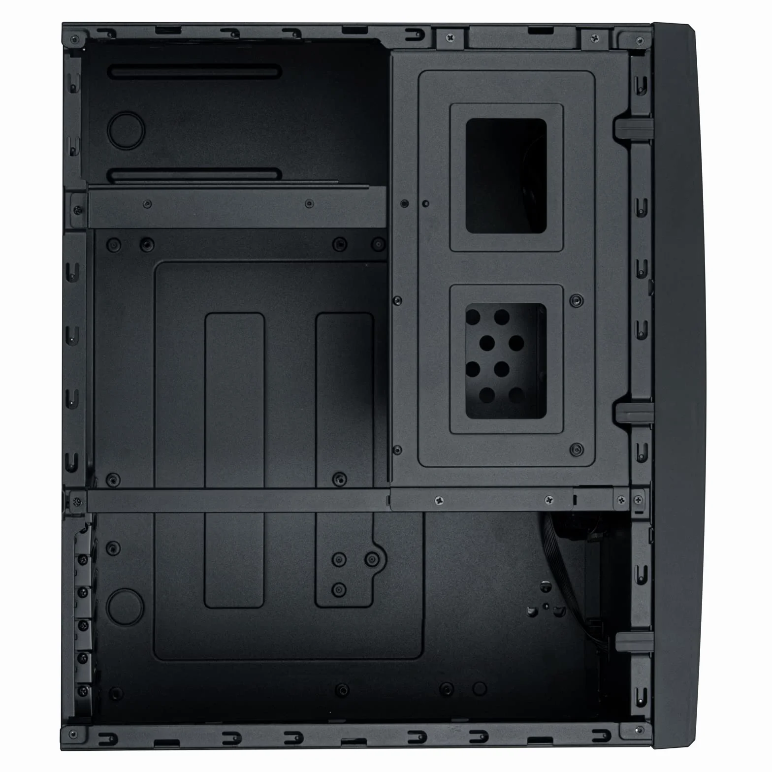 SilverStone Technology SST-GD11B - Grandia - Obudowa PC Grandia HTPC ATX o ulepszonej wydajności chłodzenia, czarna