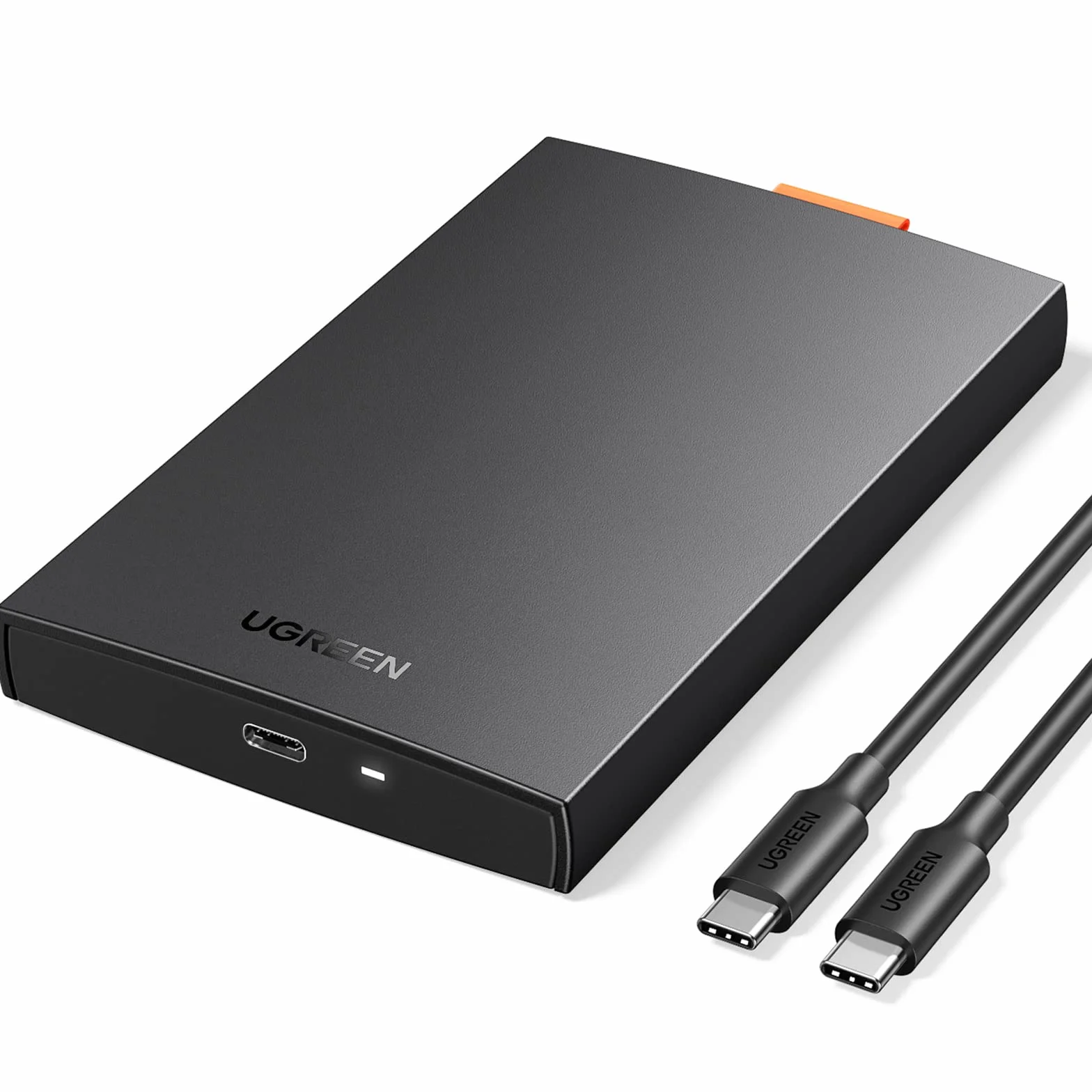 UGREEN USB C 3.1 Gen 2 Obudowa Dysku Twardego 2,5 Cala 10TB 6 Gb/s Kompatybilna z Macbook Pro 2021 Dell XPS 15