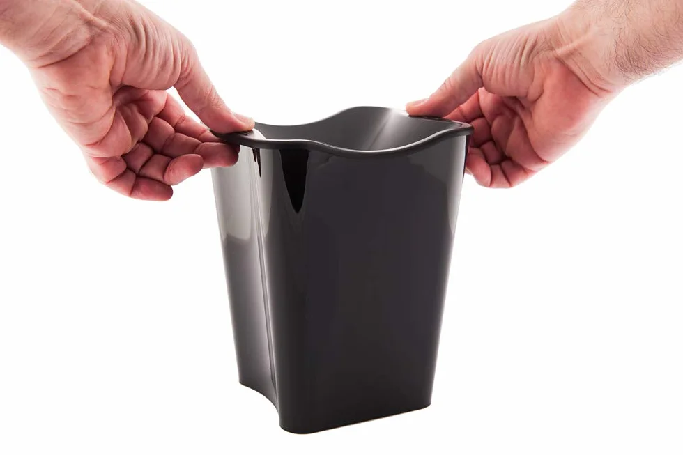 Koala Spittoon czarna osłona, 15,5 x 17 x 20,5 cm